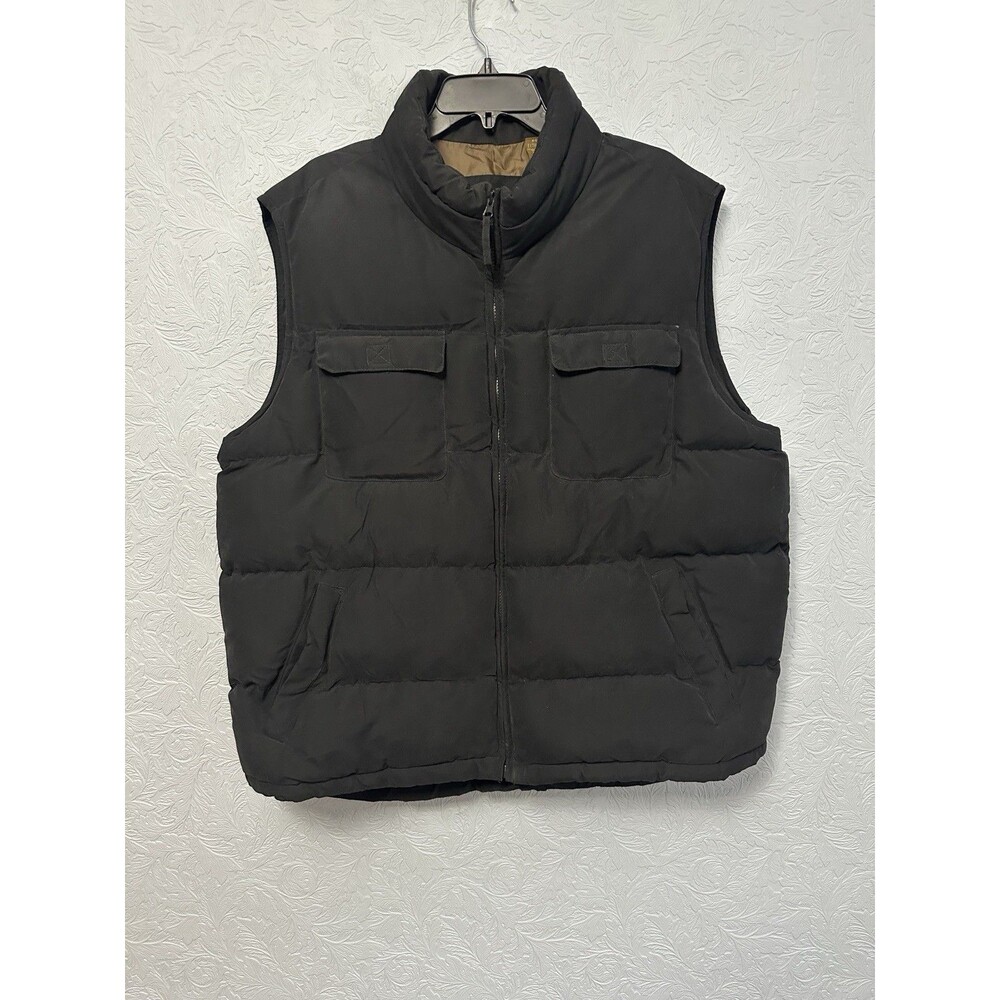 St Johns Bay Mens Size XL Puffer Vest E5